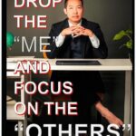 Drop the ME and focus on the OTHERS - Book cover image explanation