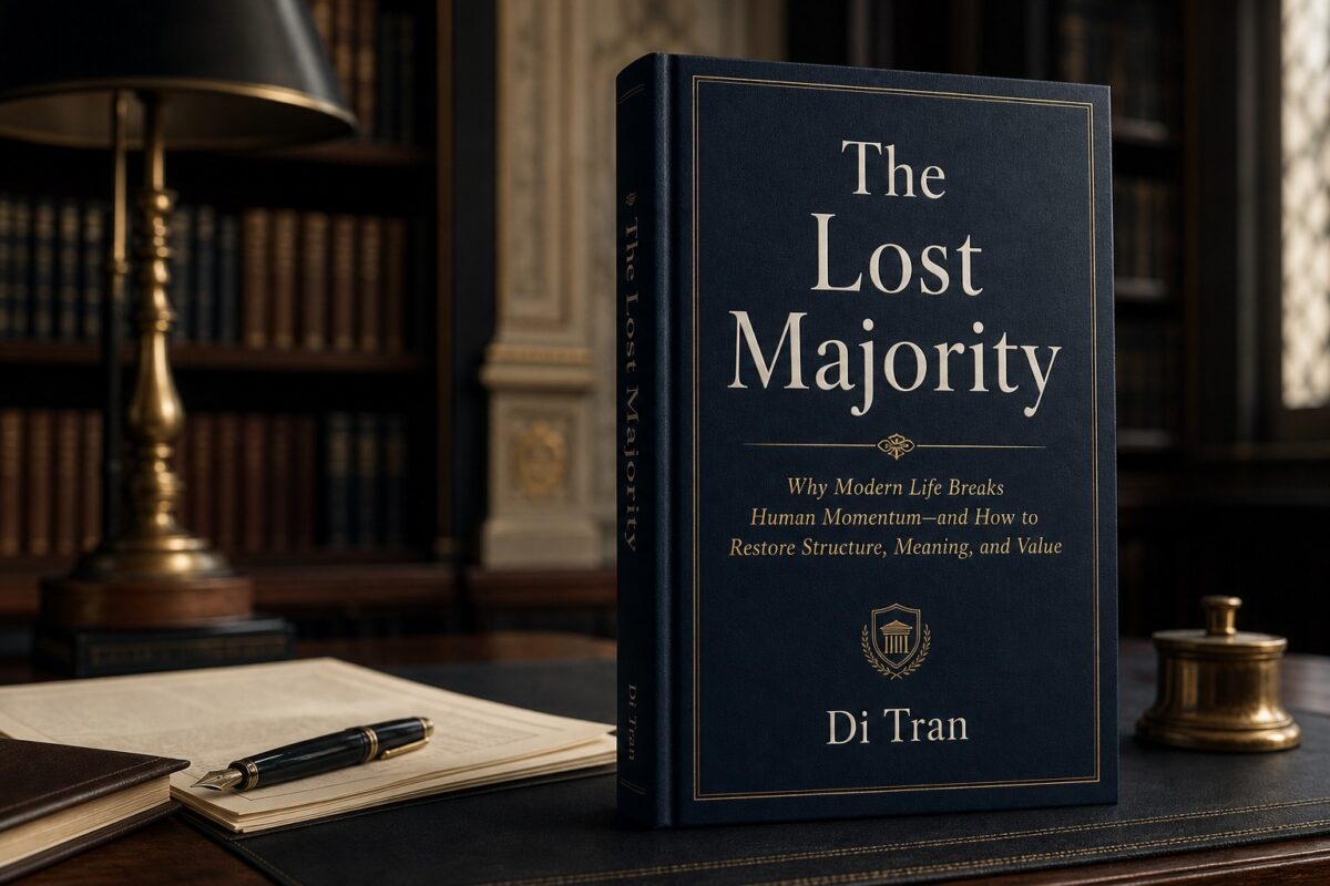 Featured image for The Lost Majority by Di Tran showing a premium academic-style book presentation.