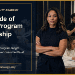 Louisville Beauty Academy decade of short-program leadership visual showing a serious beauty workforce training environment and multiple specialized pathways.