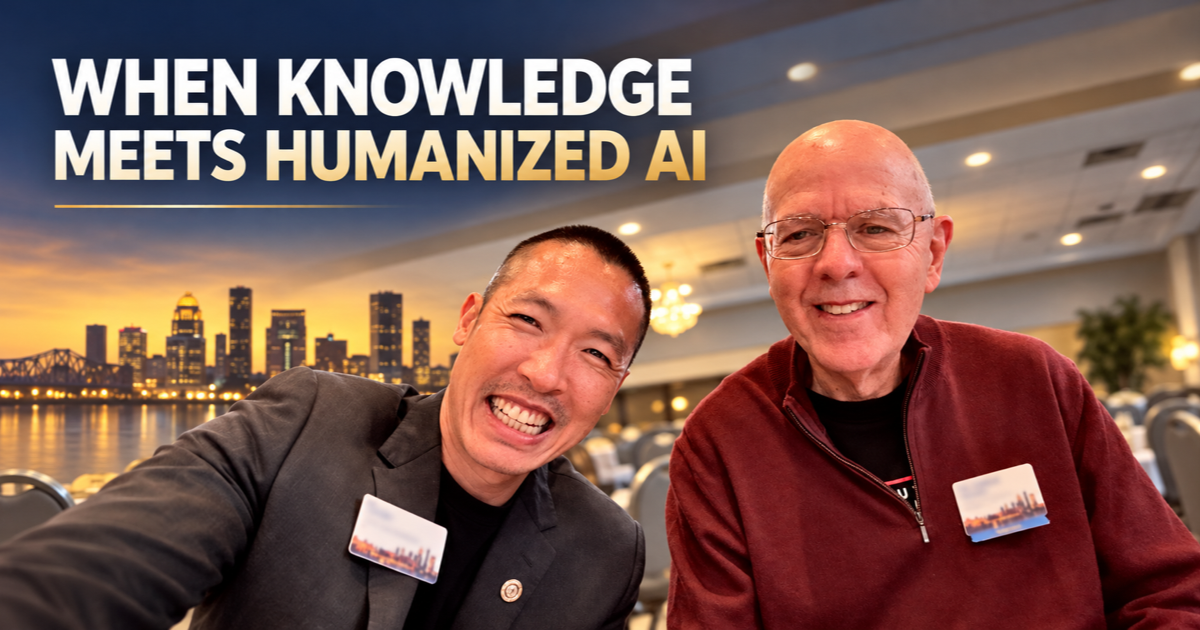 When Two Lifelong Learners Met at a Rotary Table: Charlie Moyer, Di Tran, and the Human Future of Knowledge